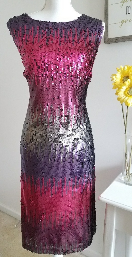 Ashley Stewart sequin dress